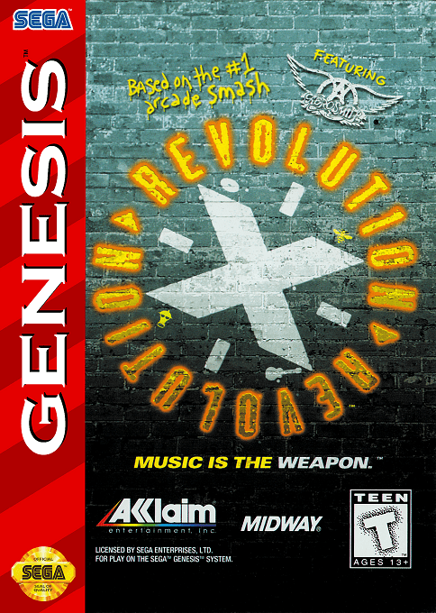 Revolution X box art