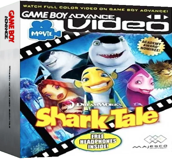 Game Boy Advance Video - Shark Tale — box-3D (US)
