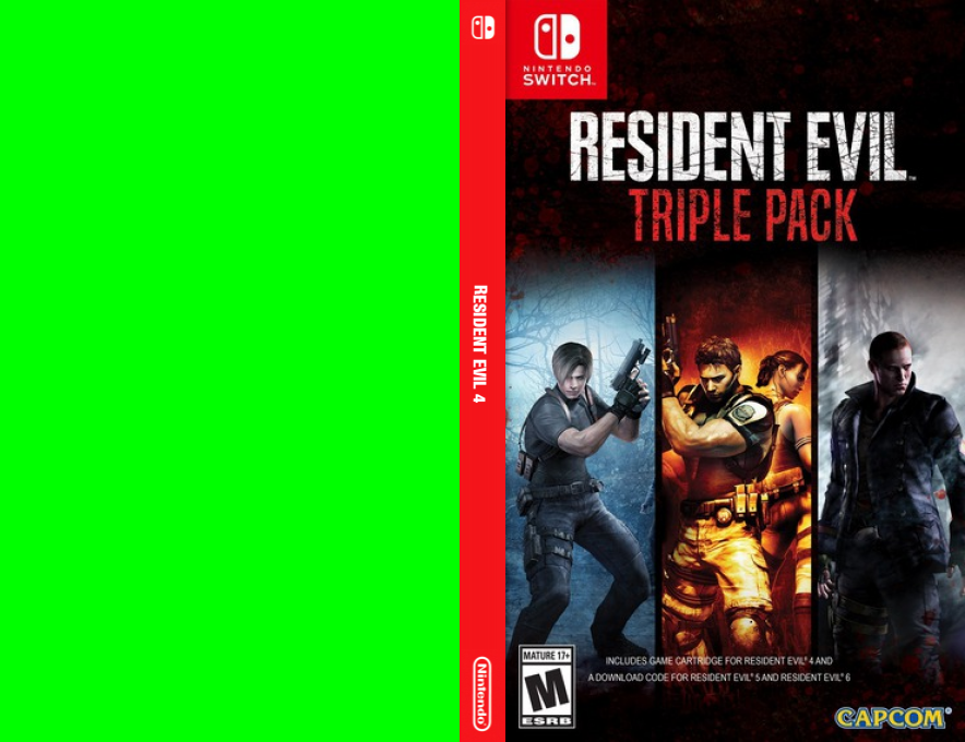 Resident Evil 4 — box-texture (US)