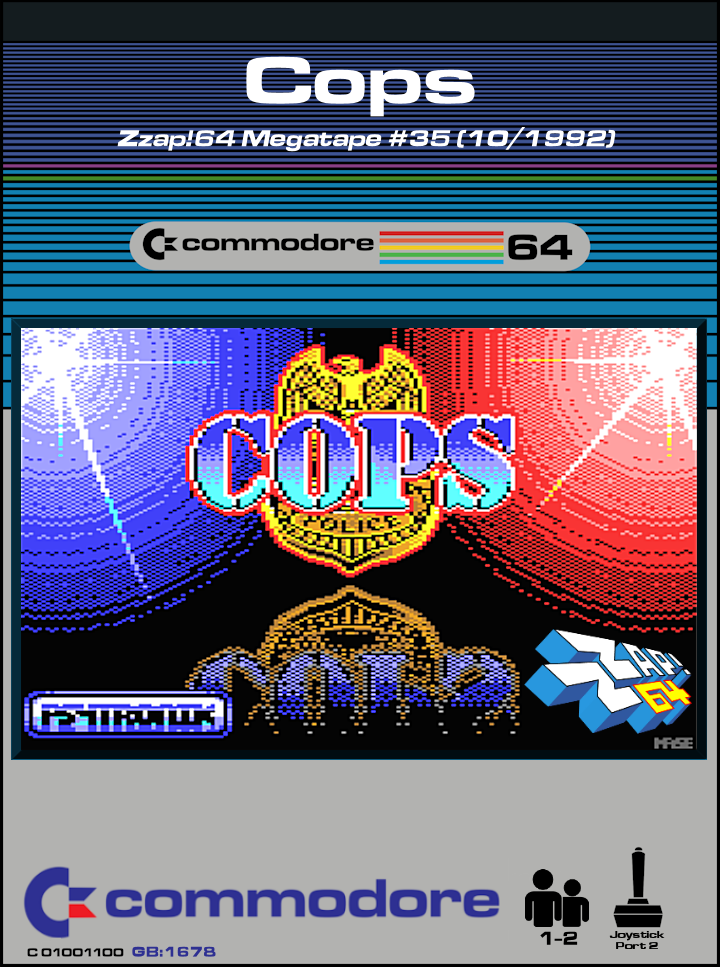 Cops box art
