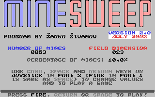 Minesweep — sstitle (WOR)