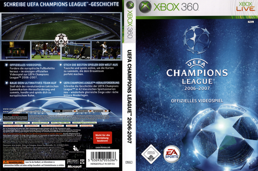 UEFA Champions League 2006-2007 — box-texture (DE)