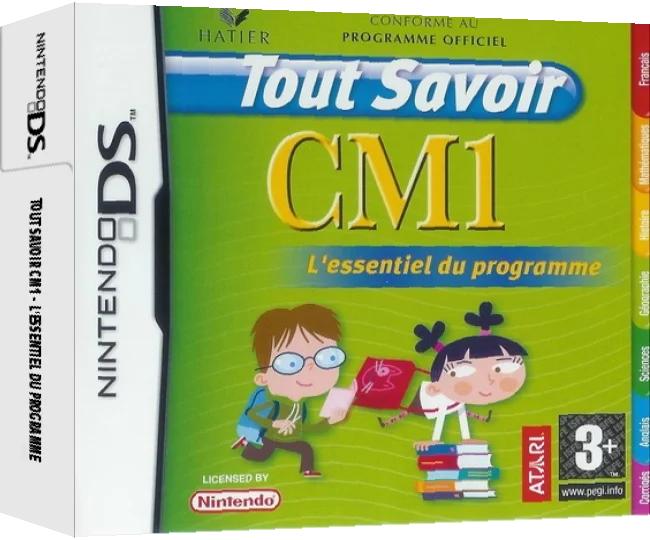 Tout Savoir CM1 - L'Essentiel du Programme — box-3D (EU)