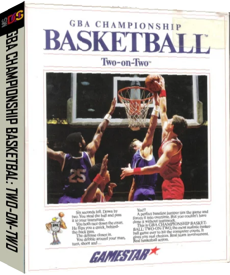 GBA Championship Basketball - Two-on-Two — box-3D (US)