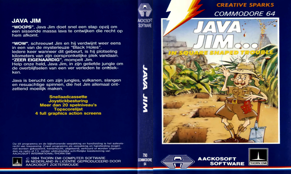 Java Jim - Square Shaped Trouble — box-texture (EU)