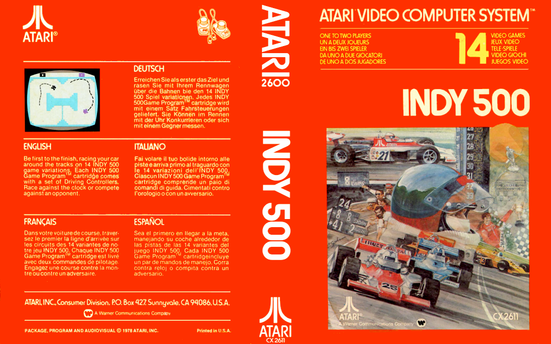 Indy 500 — box-texture (EU)
