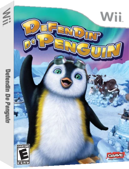Defendin' De Penguin — box-3D (US)