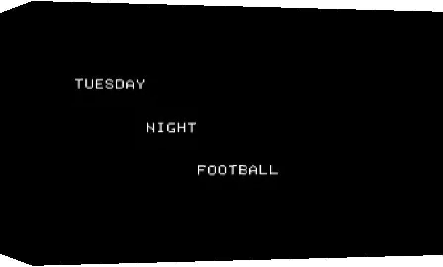 Tuesday Night Football — box-3D (WOR)