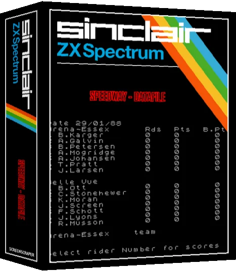 Speedway - Datafile — box-3D (SS)