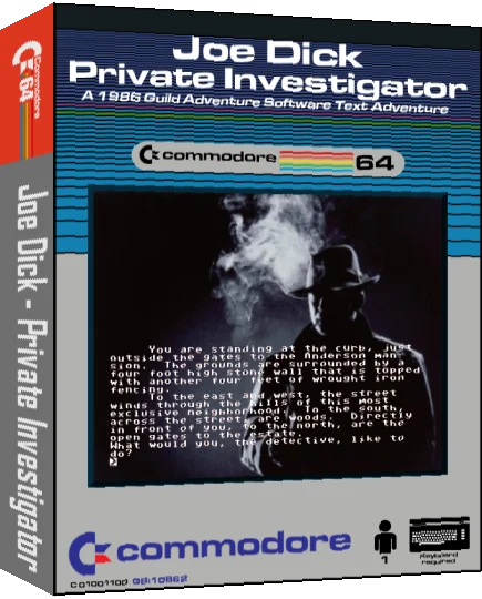 Joe Dick - Private Investigator — box-3D (CUS)