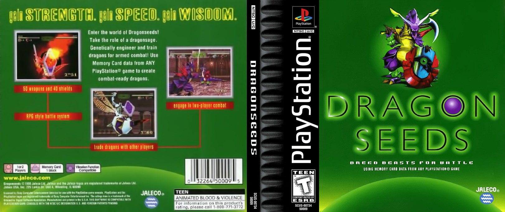 Dragon Seeds - Saishuu Shinka Keitai — box-texture (US)
