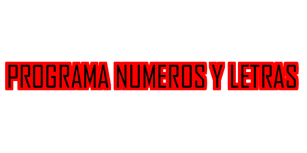 Programa Numeros y Letras — wheel-hd (SS)