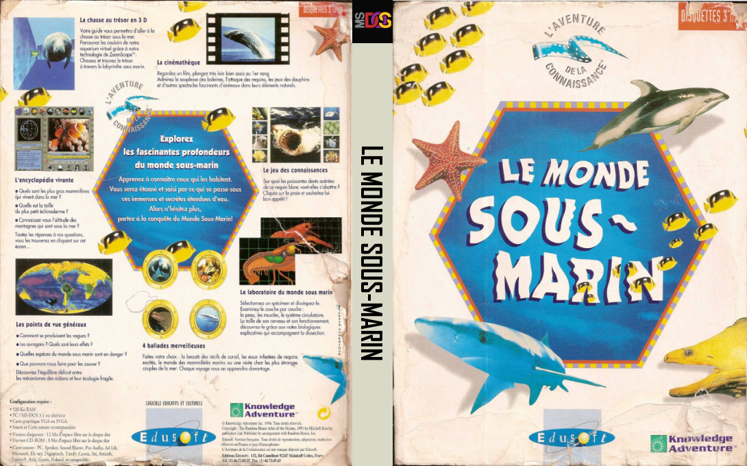Undersea Adventure — box-texture (FR)