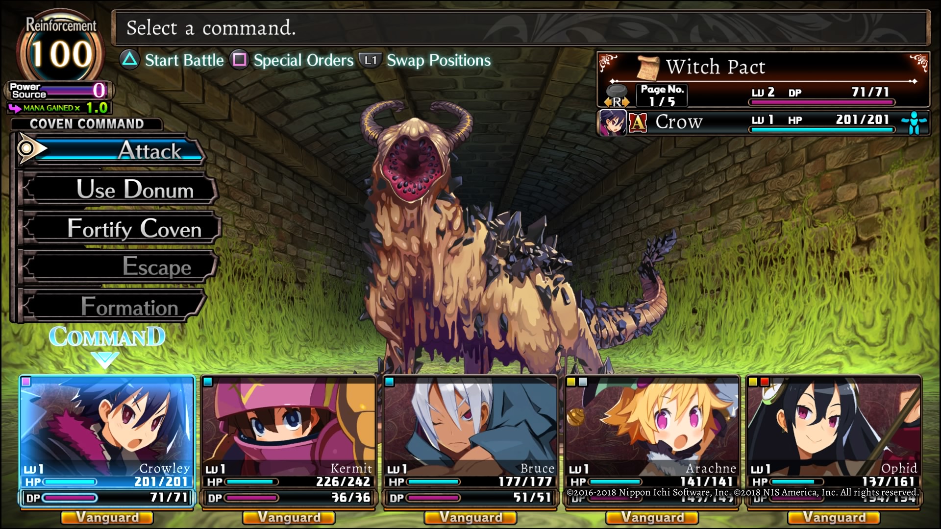 Coven And Labyrinth Of Refrain — ss (WOR)