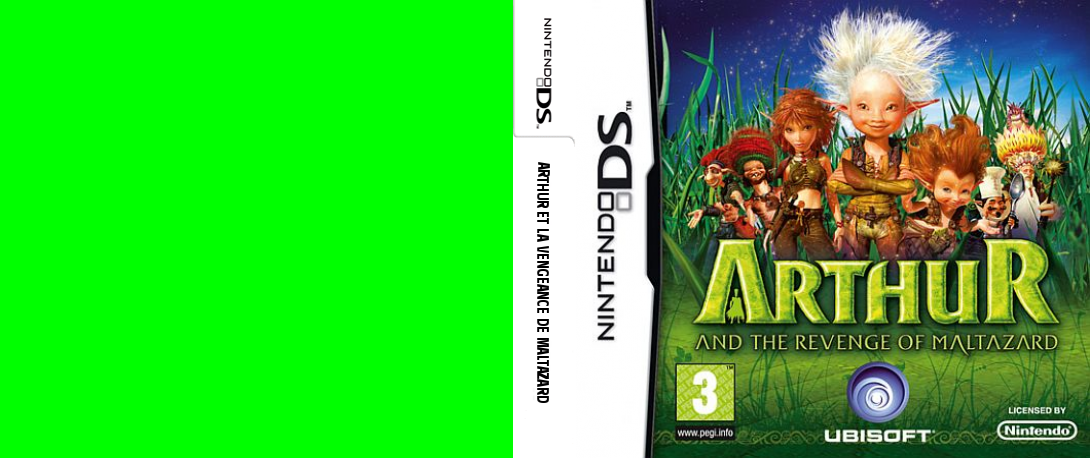 Arthur and the Revenge of Maltazard — box-texture (EU)