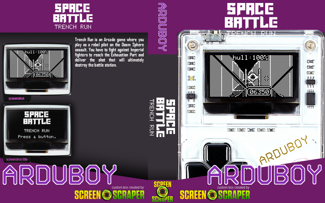 Space Battle - Trench Run — box-texture (SS)