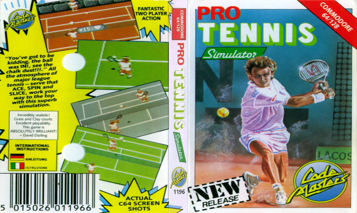Pro Tennis Simulator — box-texture (EU)