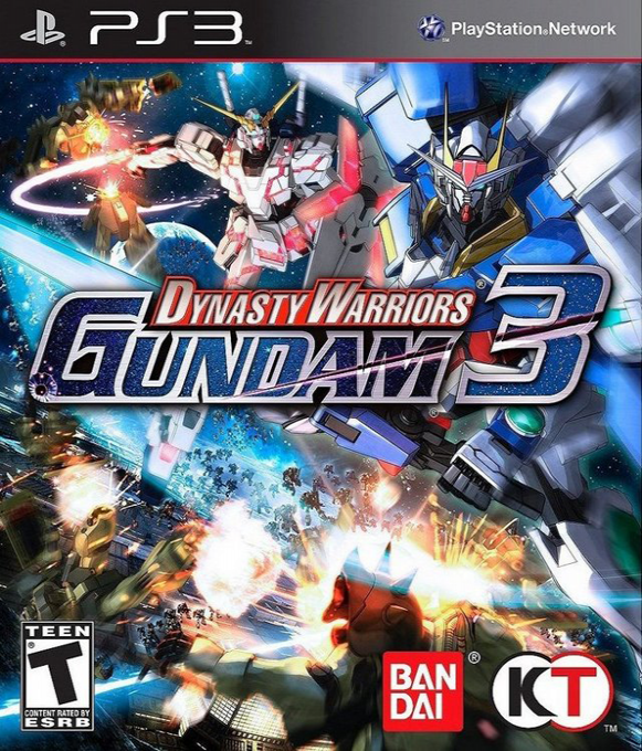 Dynasty Warriors - Gundam 3 box art