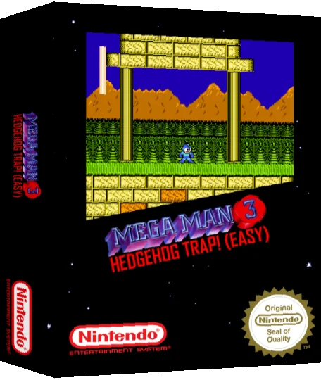 MegaMan III : Hedgehog Trap! — box-3D (SS)
