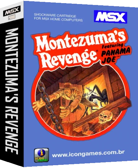Montezuma's Revenge — box-3D (WOR)