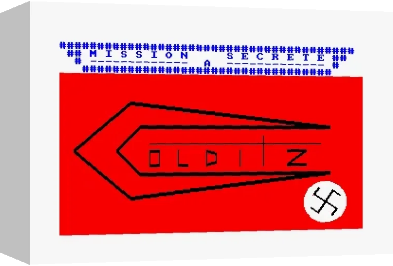 Mission Secrète A Colditz — box-3D (WOR)