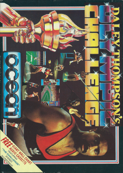 Daley Thompson's Olympic Challenge box art