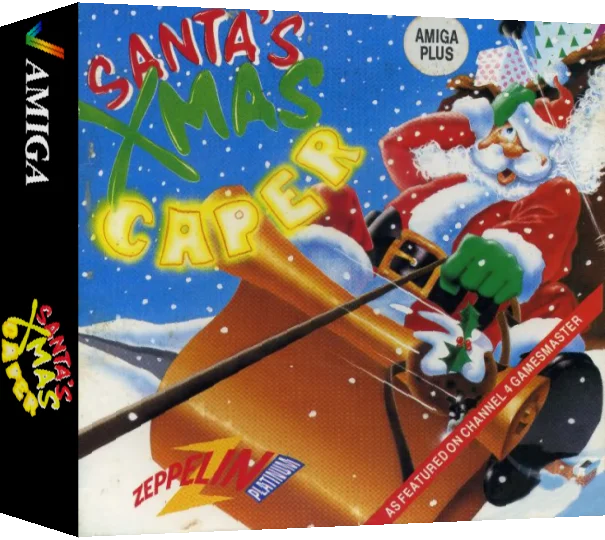 Santa's Xmas Caper — box-3D (CUS)