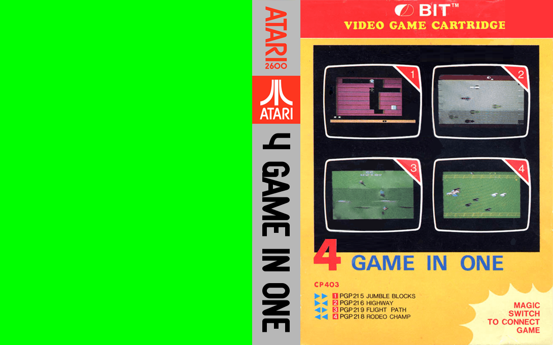 4 Game in One — box-texture (EU)