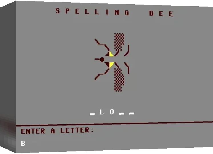 Spelling Bee — box-3D (WOR)
