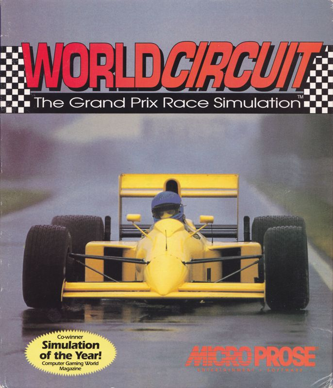 Microprose Formula One Grand Prix box art