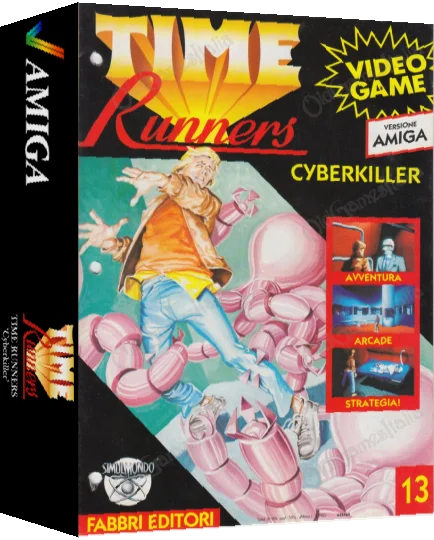Time Runners 13 - Cyberkiller — box-3D (IT)