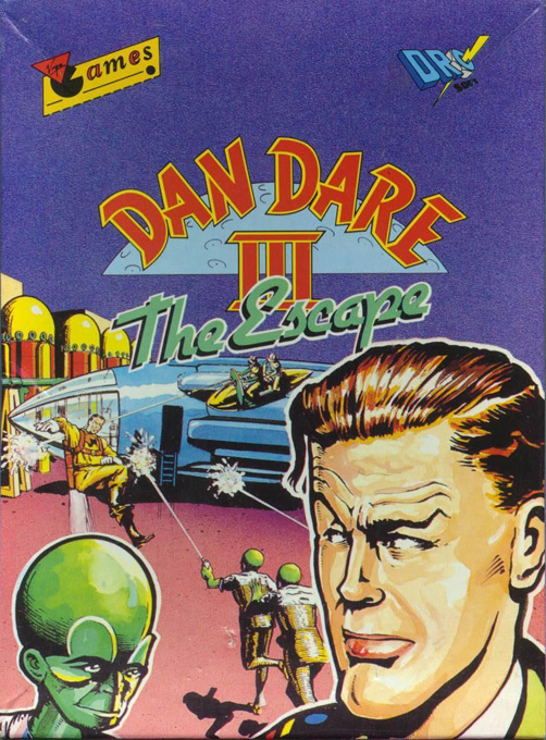 Dan Dare 3 - The Escape — box-2D (SP)