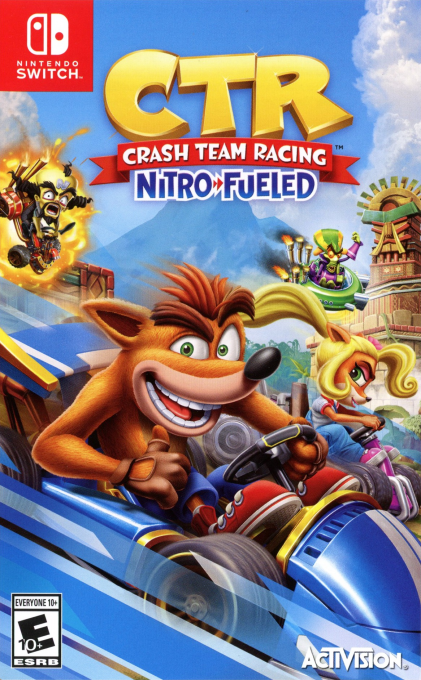 Crash Team Racing Nitro-fueled box art