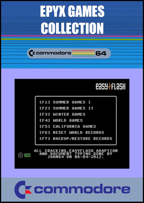 Epyx Games Series Collection box art