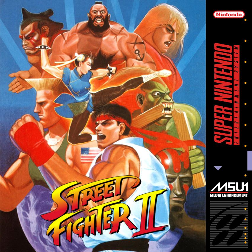 Street Fighter II box art