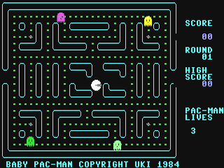 Baby Pac-Man — ss (WOR)