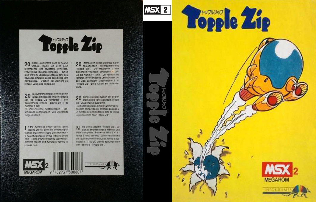 Topple Zip — box-texture (EU)