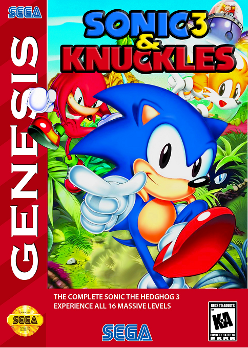 Sonic 3 And Knuckles box art