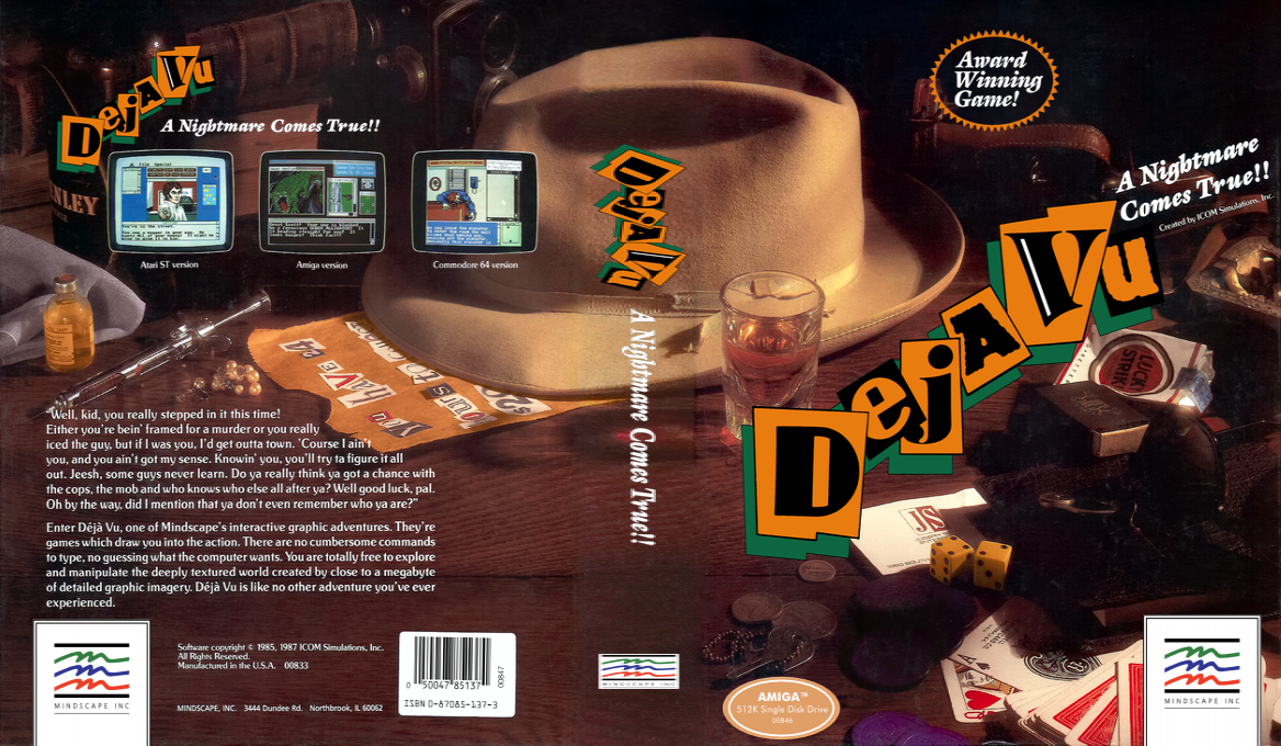 Deja Vu - A Nightmare Comes True! — box-texture (US)