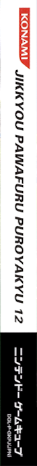 Jikkyou Powerful Pro Yakyuu 12 - Ketteiban — box-2D-side (JP)