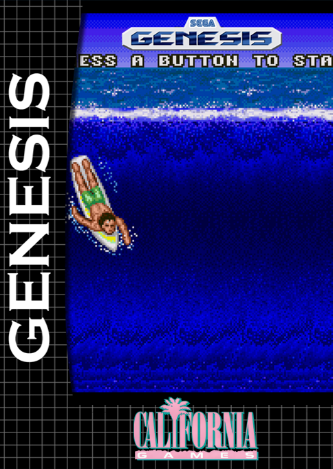 California Games — box-2D (SS)