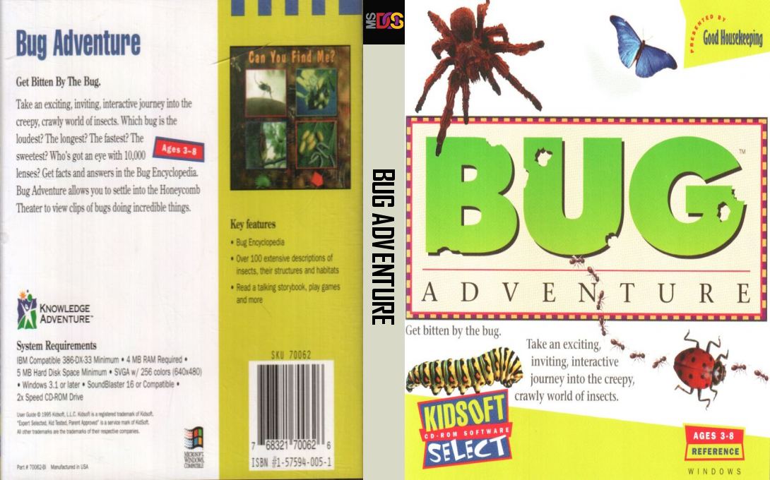 Bug Adventure — box-texture (US)