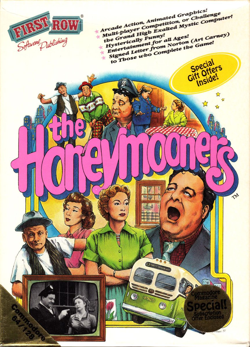Honeymooners, The box art