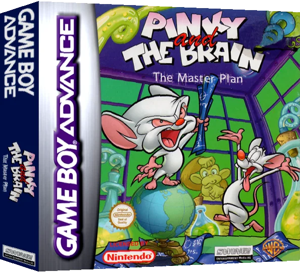 Pinky and the Brain - The Master Plan — box-3D (EU)
