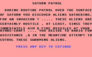 Saturn Patrol — sstitle (WOR)