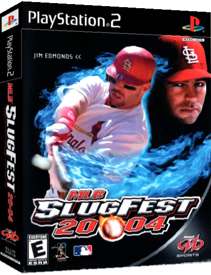 MLB SlugFest 2004 — box-3D (US)