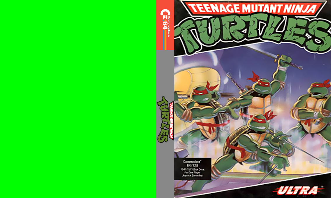 Teenage Mutant Hero Turtles — box-texture (US)