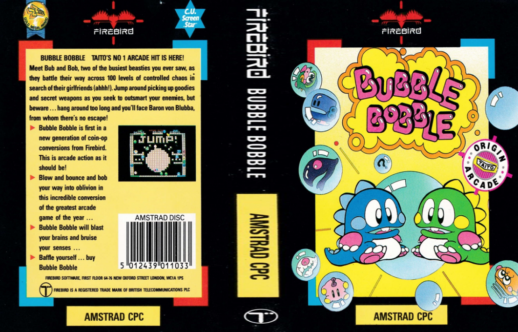 Bubble Bobble — box-texture (EU)