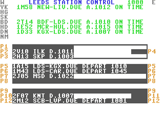 Rail Traffic Control : Leeds City — ss (WOR)