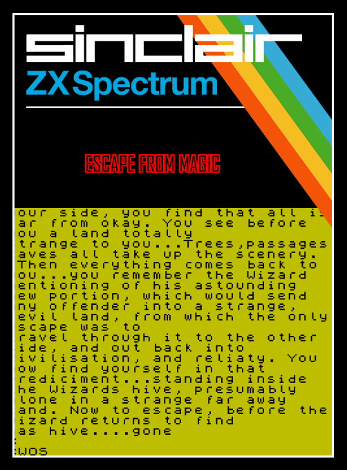 Escape from Magic box art